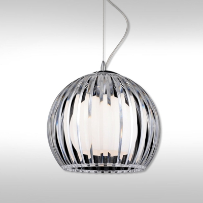 Lámpara colgante transparente Mandina - 30 cm