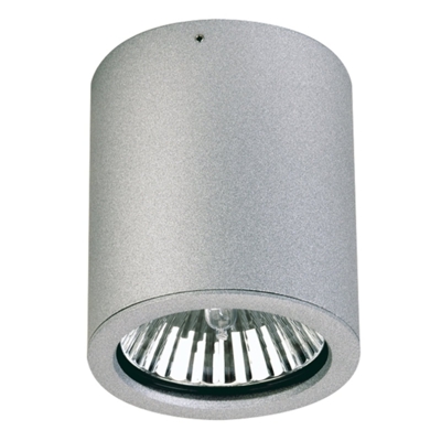 Gavino foco de techo exterior en plata