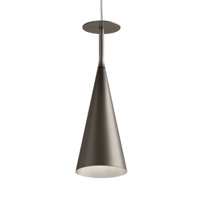 Modo Luce ABC Single A lámpara colgante gris plomo
