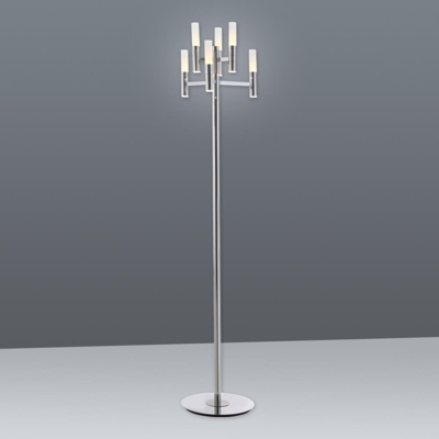 Lámpara de pie LED Irina, atenuador táctil 6 luces