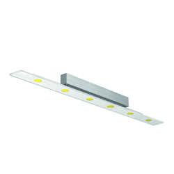 Plafón LED Sun con vidrio ESG 140 cm en oferta