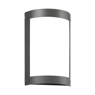 Aplique exterior Aqua Marco sin rejilla, antracita