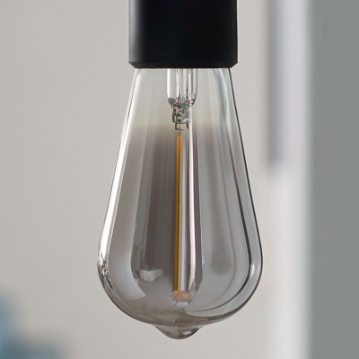 Philips Classic bombilla LED smoky E27 ST64 2,3W