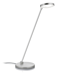 Lámpara de mesa LED Thea-T, níquel mate características