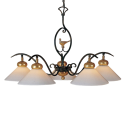 Menzel Provenza Chalet - lámpara colgante 5 luces en oferta