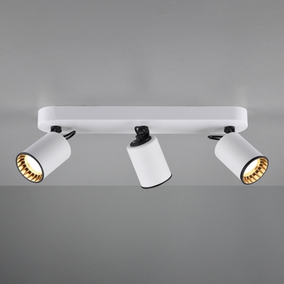 Foco de techo Pago, 3 luces, blanco