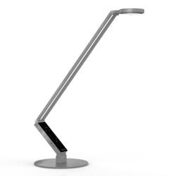 Luctra lámpara de mesa LED TableProRadial pie alu características