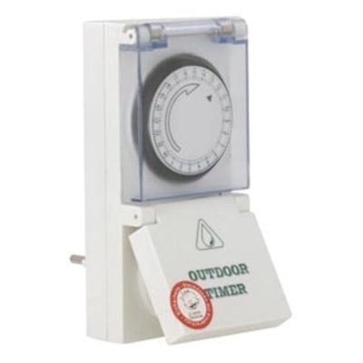 Temporizador de enchufe para exteriores