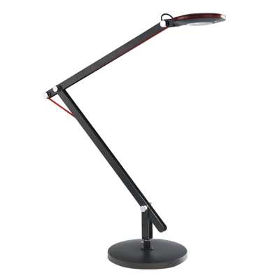 Lámpara de mesa LED negra Cosmos