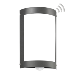 Lámpara exterior sin rejilla Aqua Marco, antracita en oferta