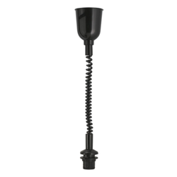 Mecanismo rotatorio E27, longitud 40-120 cm, negro características