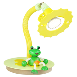 Lámpara de mesa LED Rana para habitación infantil en oferta