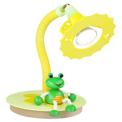 Lámpara de mesa LED Rana para habitación infantil