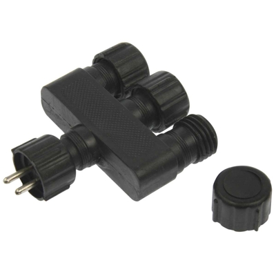 Distribuidor de cable múltiple IP44 x 3