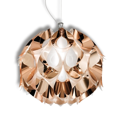 Slamp Flora - lámpara colgante diseño cobre, 36 cm