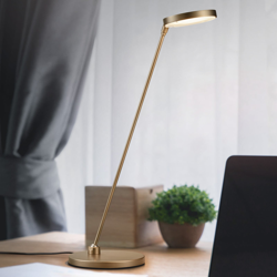Lámpara de mesa LED Thea-T, bronce en oferta