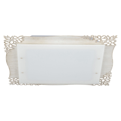 Plafón 2065/PL41, cuadrado, savana white