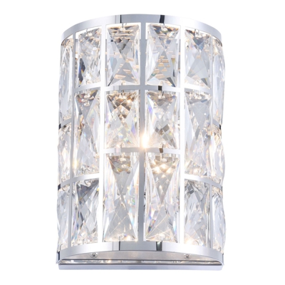 Aplique Gelid con placas de vidrio cristal