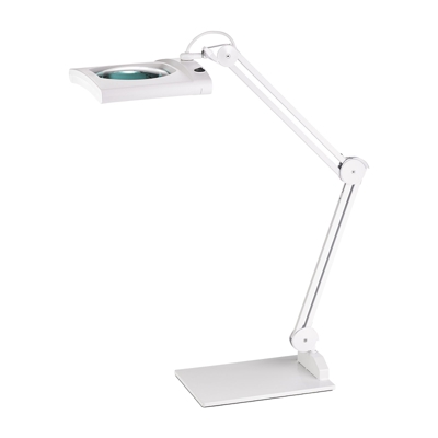 Lámpara con lupa LED 9226, 5 dioptrías, base