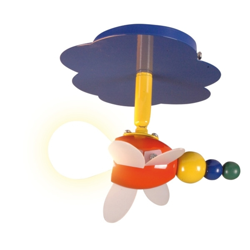 Lámpara de techo juguetona Fly, 1 luz características
