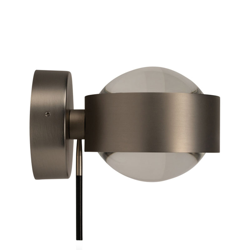 Aplique LED Puk Wall+, níquel mate características