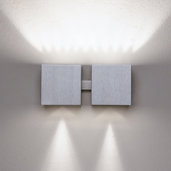 Milan Dau -aplique up/down de aluminio 2 luces en oferta