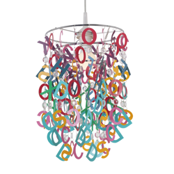 Lámpara colgante Letterly con letras colgantes en oferta