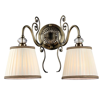 Aplique Vintage, 2 luces