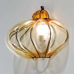 Aplique SULTANO de vidrio Murano, 33 cm en oferta