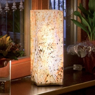 Columna luminosa calidad pizarra natural, alto 25