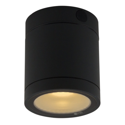 Lámpara LED de techo Negro para el exterior