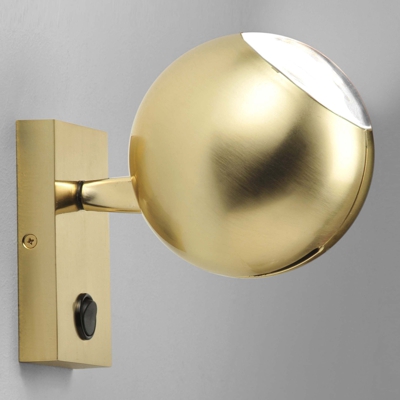 Milan Bo-la aplique, soporte angular, dorado