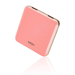 MOXNICE Bateria Externa Movil Power Bank 10000mAh, El más Pequeño y Ligero Power Bank con 2 Salidas USB & Pantalla LCD para iPhone iPad Samsung Huawei precio
