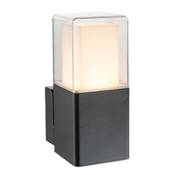 Aplique LED de exterior Dalia, difusor de vidrio características