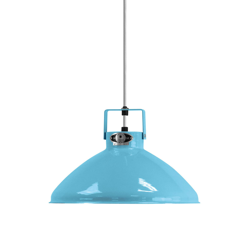 Jieldé Beaumont B240 colgante azul claro brillante en oferta