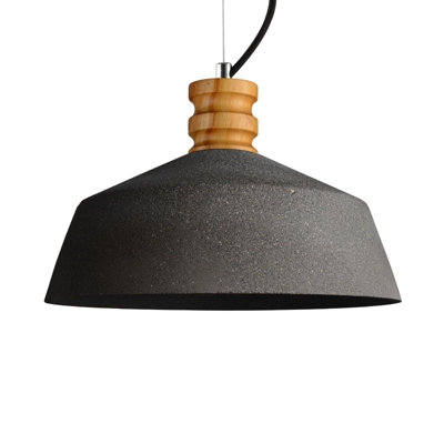 Lámpara colgante Concret de cemento-arenisca