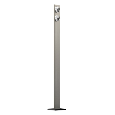 Lámpara de pie LED Light Wave, atenuador táctil