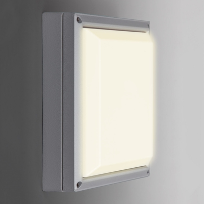 SUN 11 - aplique LED 13W, gris claro 3 K