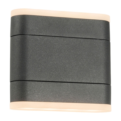 AEG Corri aplique LED de exterior, giratorio