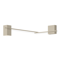 Vibia Structural 2620 aplique esquina, gris claro características