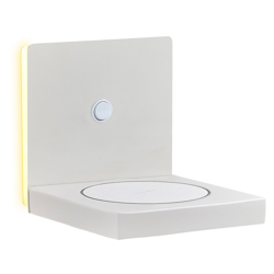 Aplique LED Zanzibar, estación de carga, blanco precio