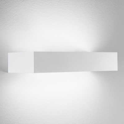 Brick 30 - aplique LED angular en blanco