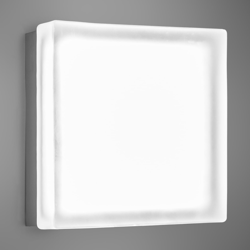 Aplique LED cuadrado Briq 02 blanco universal características