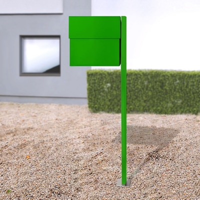 Buzón Letterman XXLII poste, verde