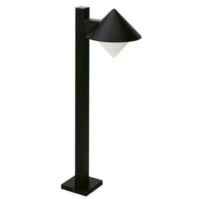 Moderno bolardo luminoso 202, negro