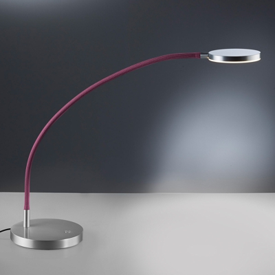 Holtkötter Flex T lámpara de mesa LED mate/rojo
