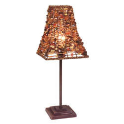 Lámpara de mesa Bella con pantalla/pie cuadrados precio