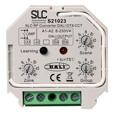 SLC RF - convertidor de señal DALI, Tunable White
