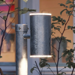 Bolardo luminoso ULL galvanizado - IP54 atenuable características