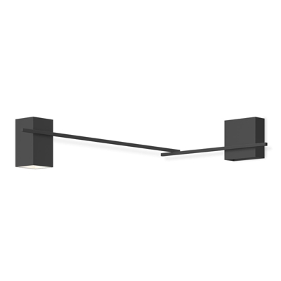 Vibia Structural 2620 aplique esquina, gris oscuro
